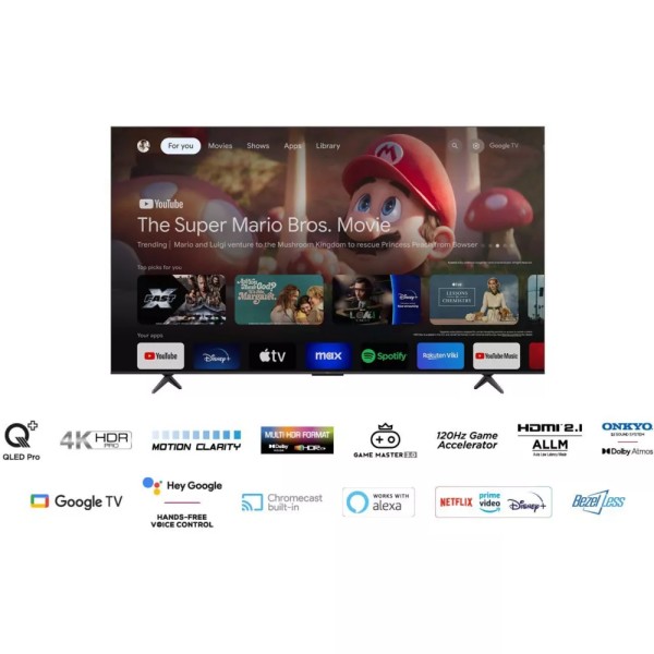 TCL 85C69B 2024 - Smart TV QLED 4K 215cm