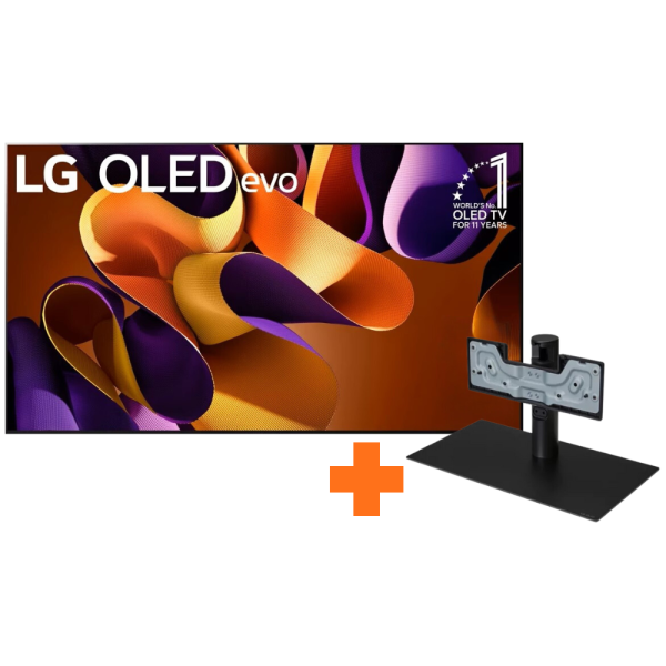 LG OLED55G4 + Pied LG ST-G4SN55 2024 - TV OLED evo 4K 139cm 55"