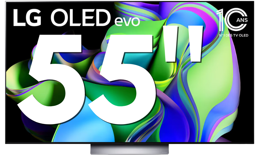 TV OLED LG OLED55C3 2023 - SOLDES